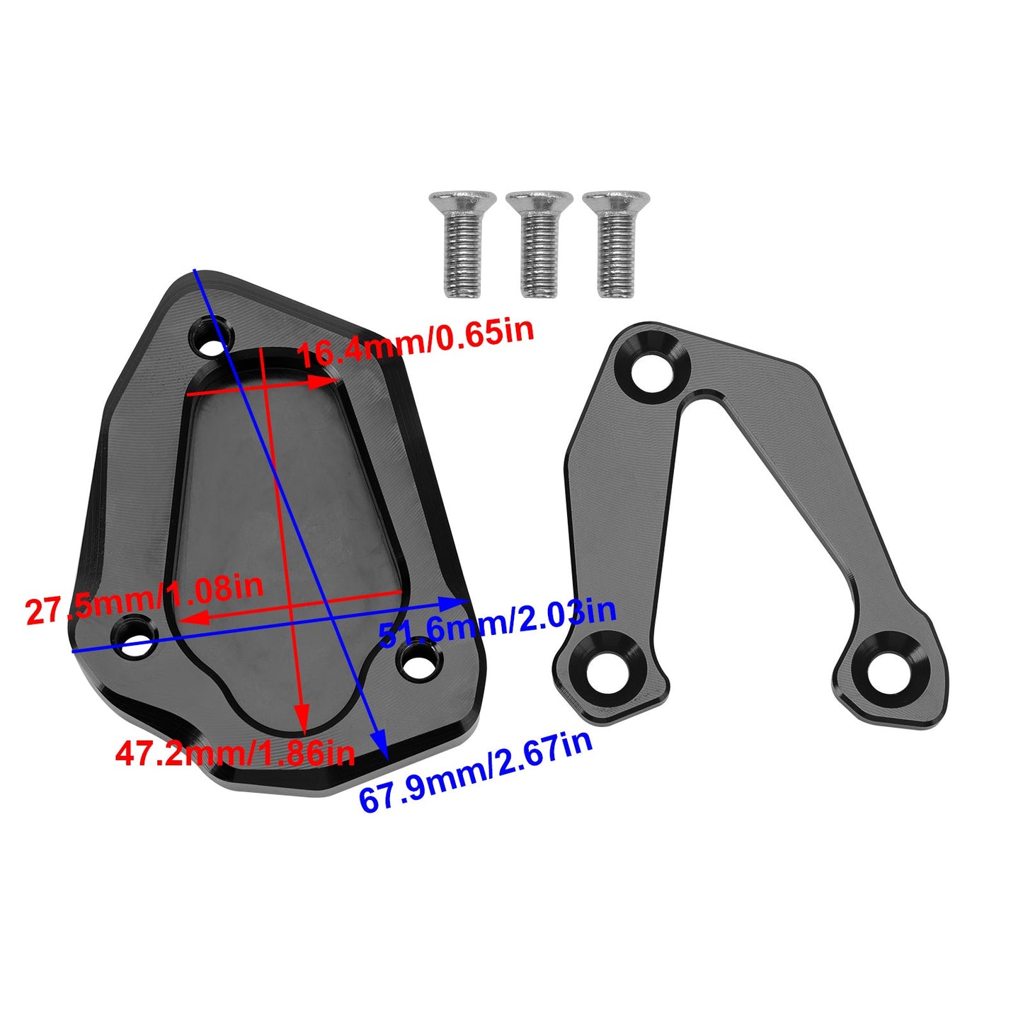 Piastra allargata per cavalletto BMW S1000RR 2020+