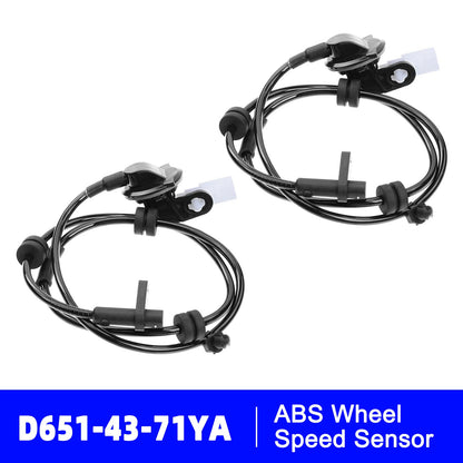 Sensore di velocità della ruota ABS posteriore sinistra e destra D651-43-71YA per Mazda 2 DE DH