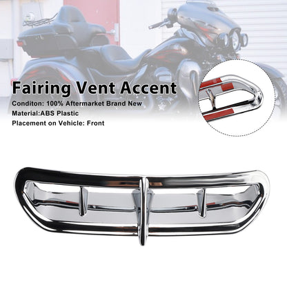 Carenatura con presa d'aria per Touring Electra Street Trike Glide Ultra 2014-2022