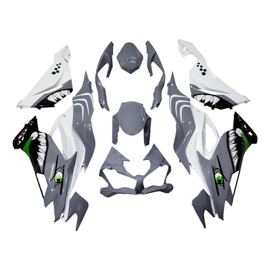 Kit carenatura iniezione in plastica ABS adatto per Kawasaki ZX6R 2019-2023