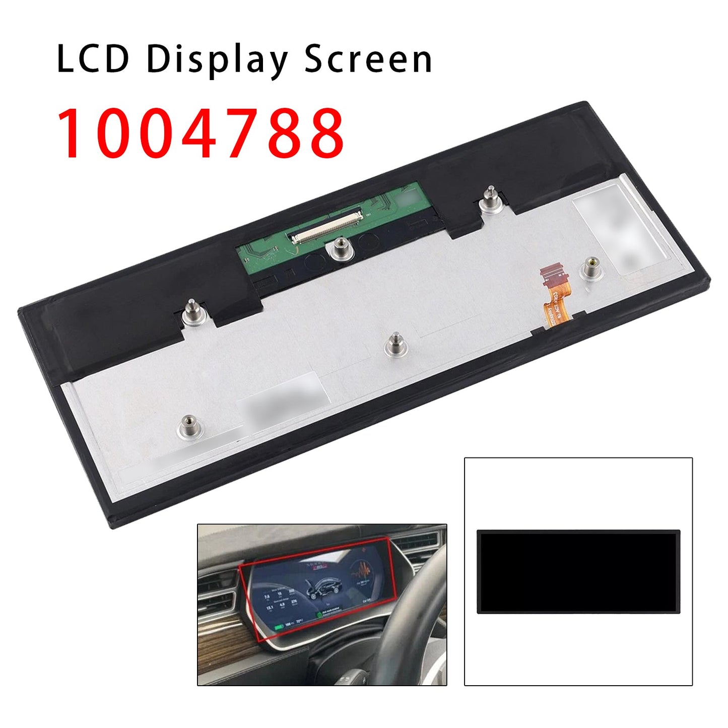 Per Tesla Model X (2015-2021) LA123WF1 Schermo di visualizzazione dello strumento Modulo LCD da 12,3"" 1004788