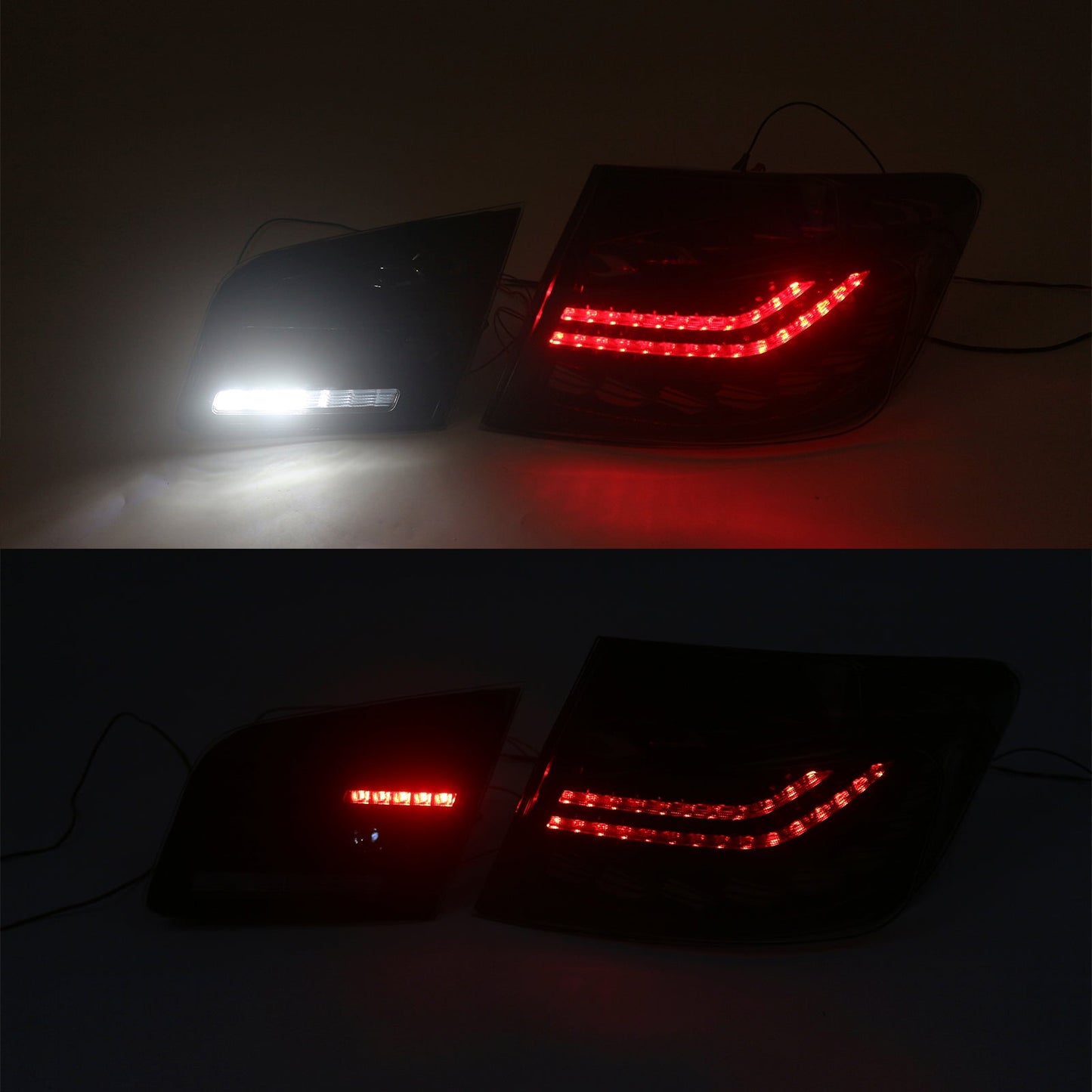 Gruppo ottico posteriore a LED fumé BMW Serie 5 5F10 F18 M5 L&amp;R 2010-2016