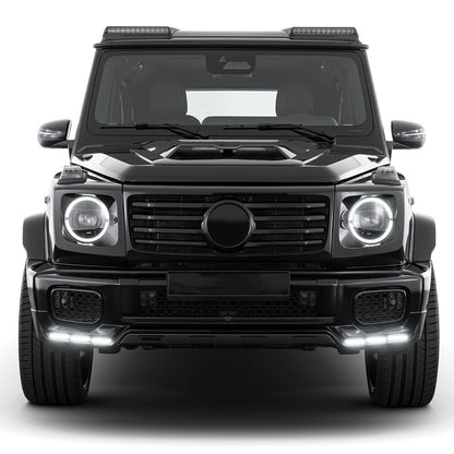 Diffusore anteriore per paraurti compatibile con Mercedes Benz Classe G W465 G450 G500 2025+ PP