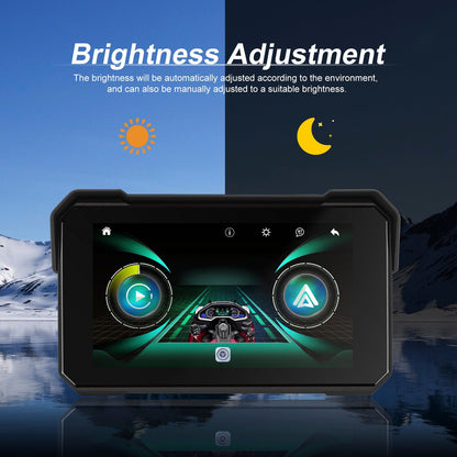 Navigazione Android Auto Wireless CarPlay da 5 pollici impermeabile per moto