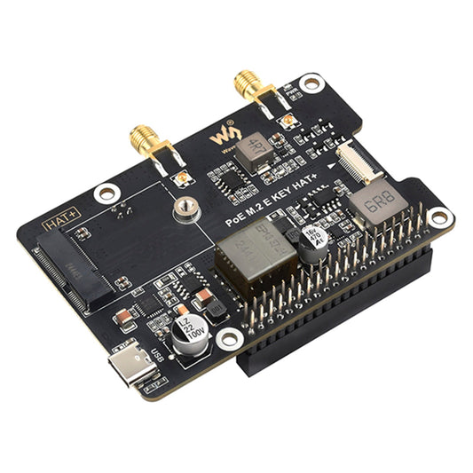 Scheda adattatore di alimentazione Ethernet PoE per Raspberry Pi 5 PCIe a M.2 E Key