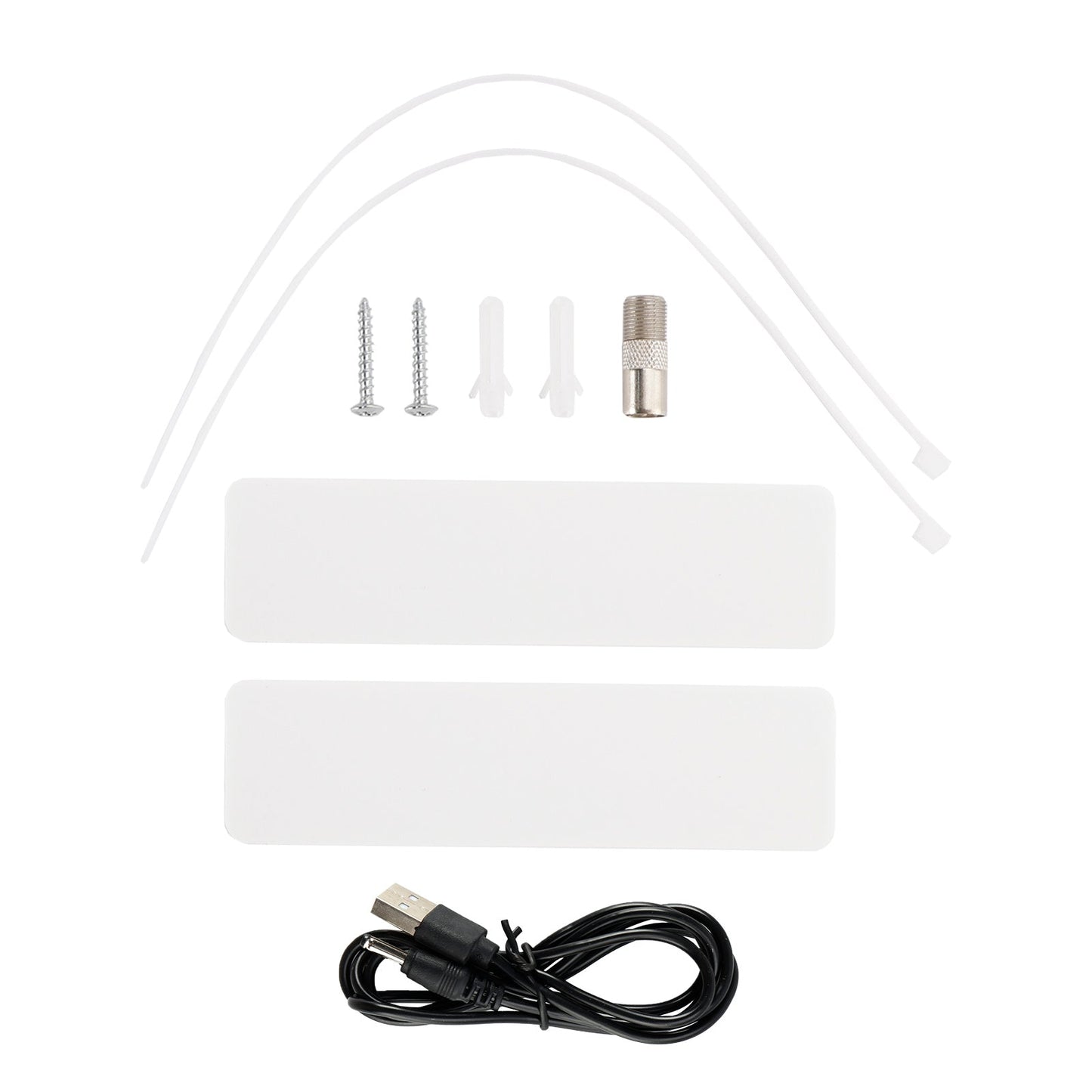 Antenna TV per interni ed esterni con doppio amplificatore Antenna TV DVB-T2 per la casa