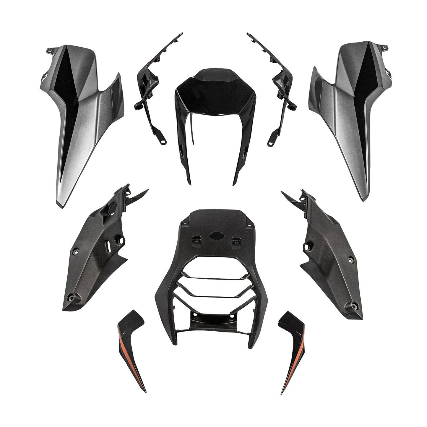 Kit di carene in plastica stampata a iniezione per Honda 390 Duke 2017-2023