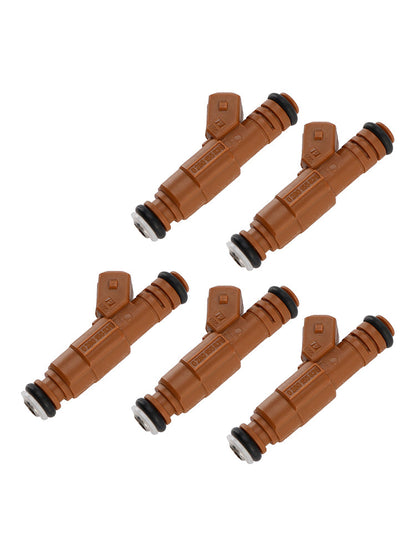 Iniettore di carburante 5 pezzi 0280155831 adatto per Volvo S60 S80 C70 XC90 2.4L 2.5L 1998-2009