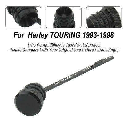 Tappo del tappo del serbatoio dell&#39;astina di livello dell&#39;olio Harley TOURING FLHT FLHS FLTC 1993-1998 0710-0002