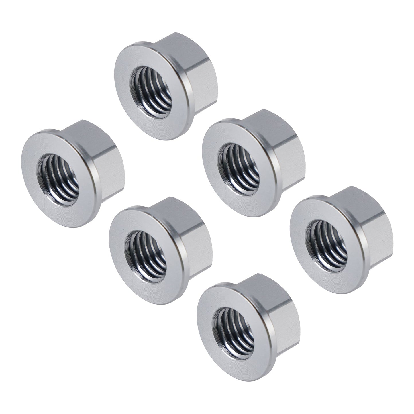 Kit dado corona posteriore M10x1,5mm grigio per Aprilia RSV RSV4 1000R Factory 2004-2016