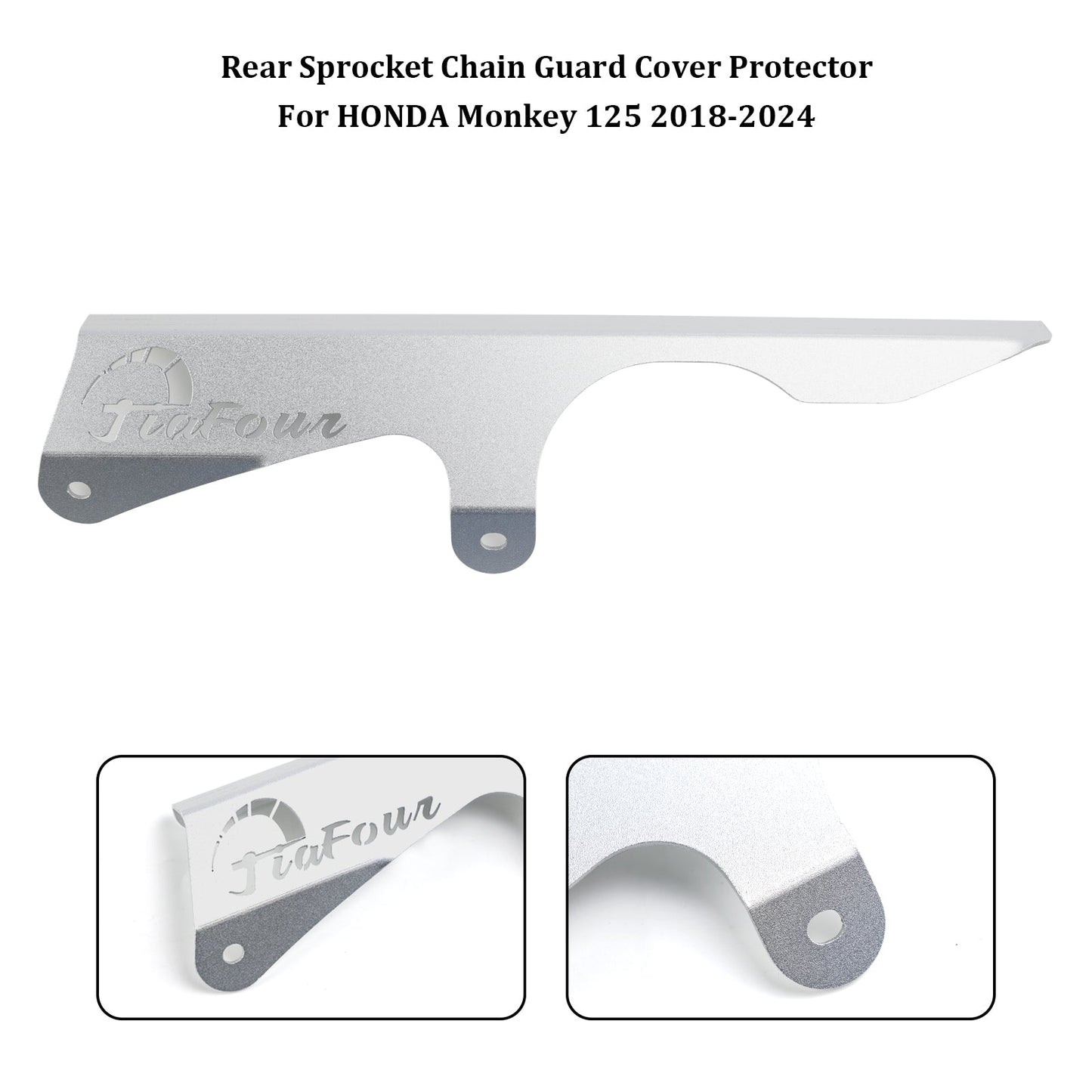 Protezione della copertura della protezione della catena della corona dentata HONDA Monkey 125 2018-2024