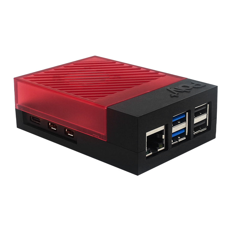Raspberry Pi 5 POLY5+ Case Argon POLY 5+ Box compatibile con ventola di raffreddamento PWM ABS
