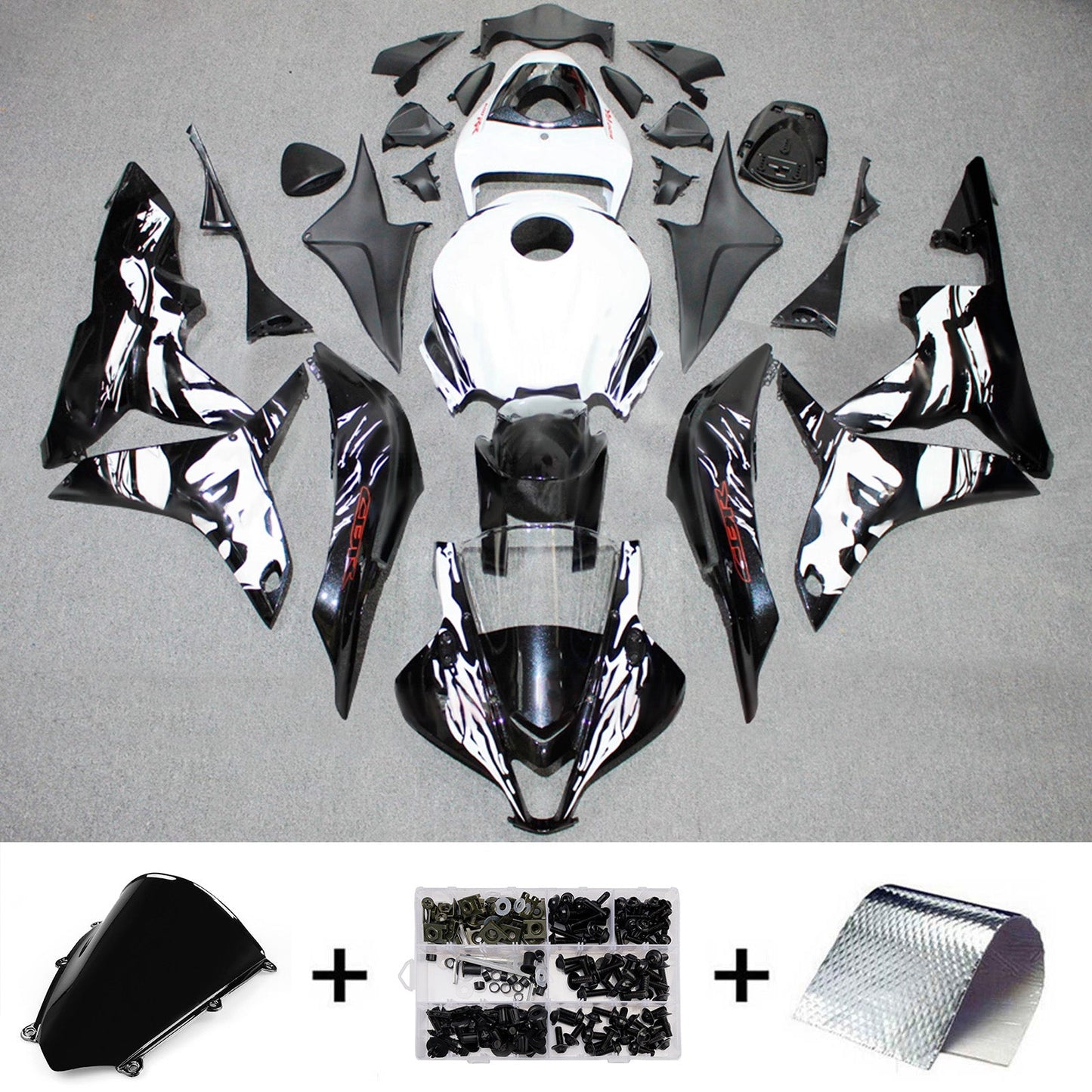 Kit di carene in plastica ABS stampate a iniezione per Honda CBR600RR 2007-2008 F5