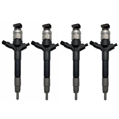 4 iniettori di carburante per Mitsubishi L200 2.5 4D56 Triton 1465A297 095000-7490