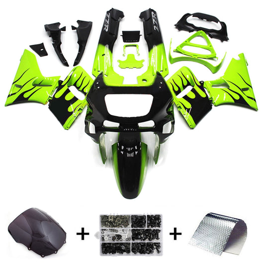 Kit carenatura iniezione in plastica ABS adatto per Kawasaki ZZR400 1993-2007 ZZR600 1998-2003