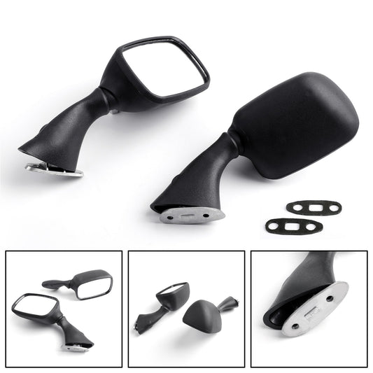 Specchi per Suzuki GSXR 600 750 1000 2001-2002 Hayabusa GSXR 1300 99-10 NERO