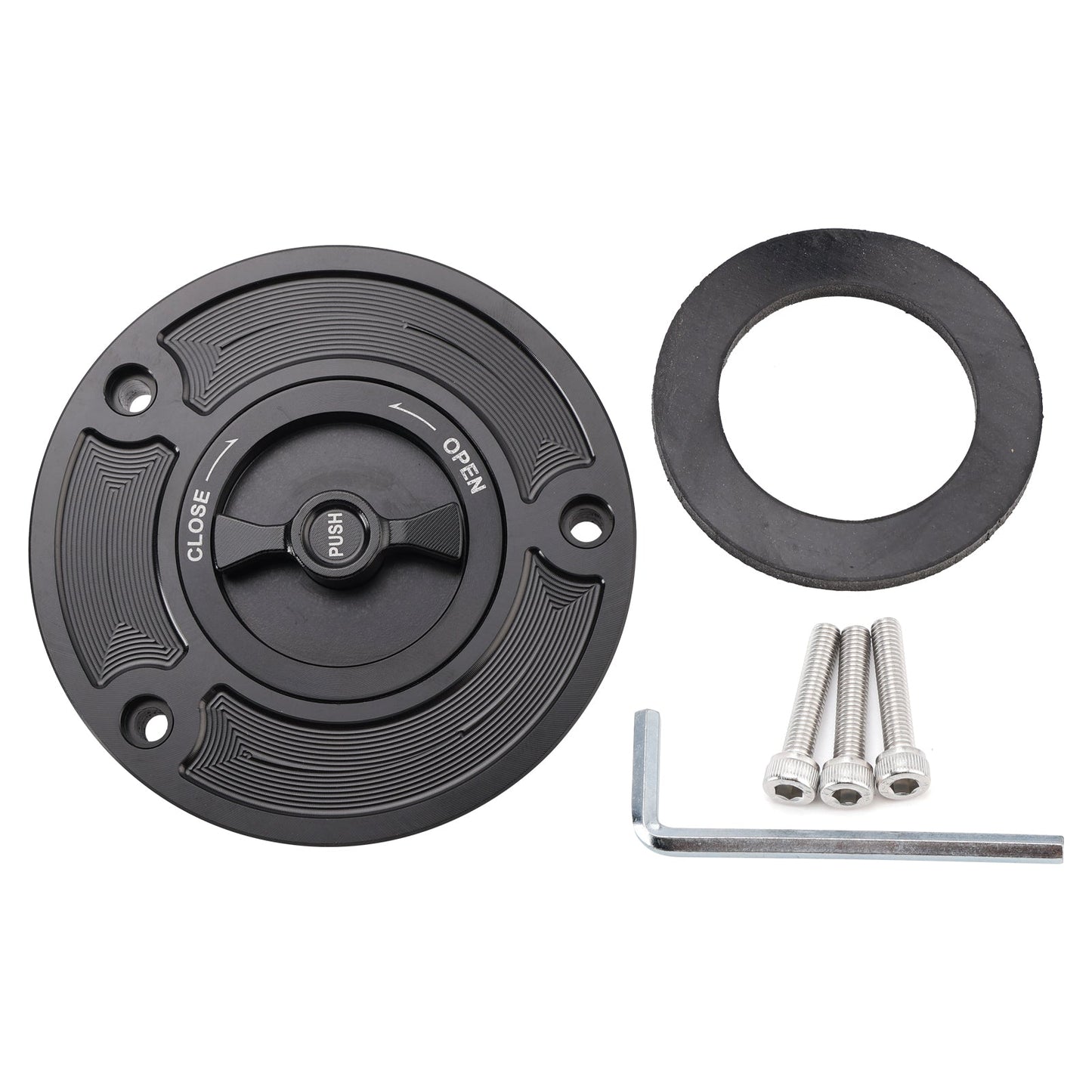 TAPPO CARBURANTE A ROTAZIONE RAPIDA PER SUZUKI GSX GSF 650 1250 BANDIT GSX1300R HAYABUSA