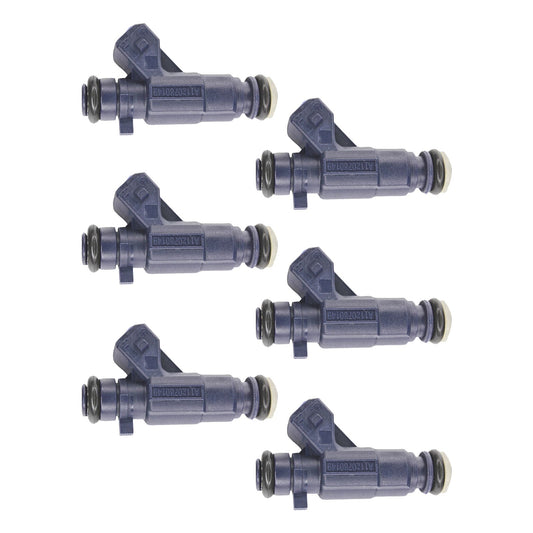 6 iniettori di carburante per Mercedes-Benz CLK320 00-05 SLK320 01-03 0280156014