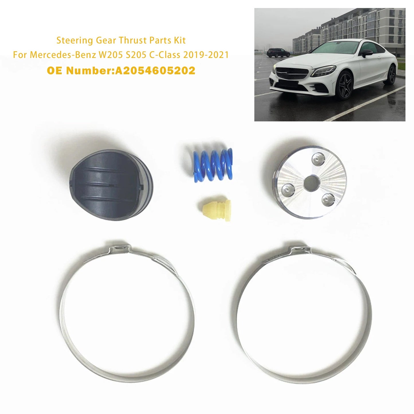 Kit di parti di spinta dello sterzo per Mercedes-Benz W205 S205 Classe C 2019-2021