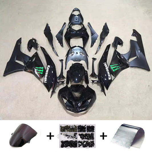 Kit carenatura iniezione in plastica ABS adatto per Kawasaki ZX6R 636 2009-2012