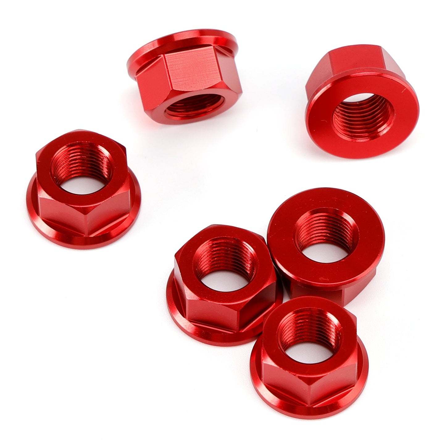 6x Dadi per corona posteriore M10 x 1mm per Ducati Panigale V2 V4 V4S 1199 1299 12-24
