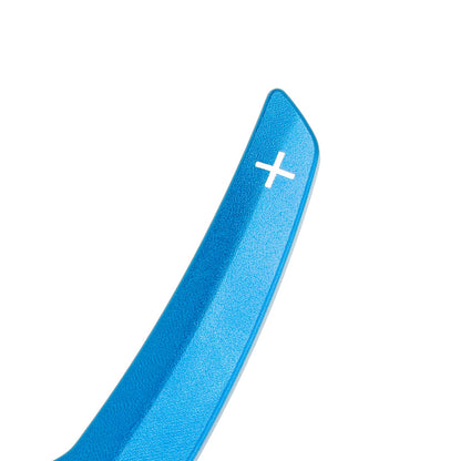 Estensione del cambio al volante per BMW Serie F F30 F31 F32 F10 X3 X5 Alluminio Blu