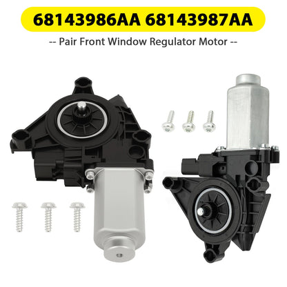 2011-2023 Charger 300 Coppia Motorino regolatore finestrino anteriore 68143986AA 68143987AA