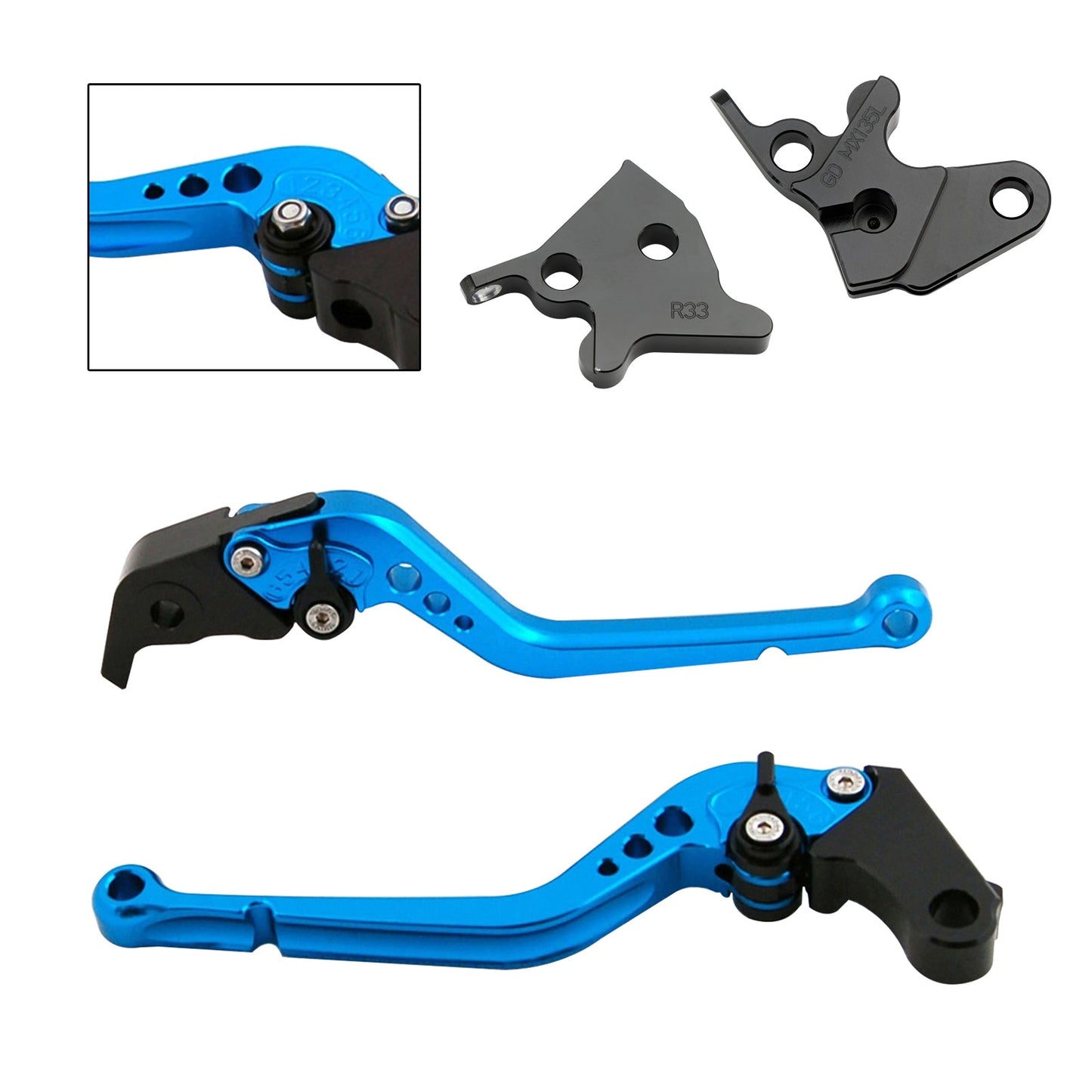 Leva frizione freno lunga YAMAHA YBR125 2005-2014