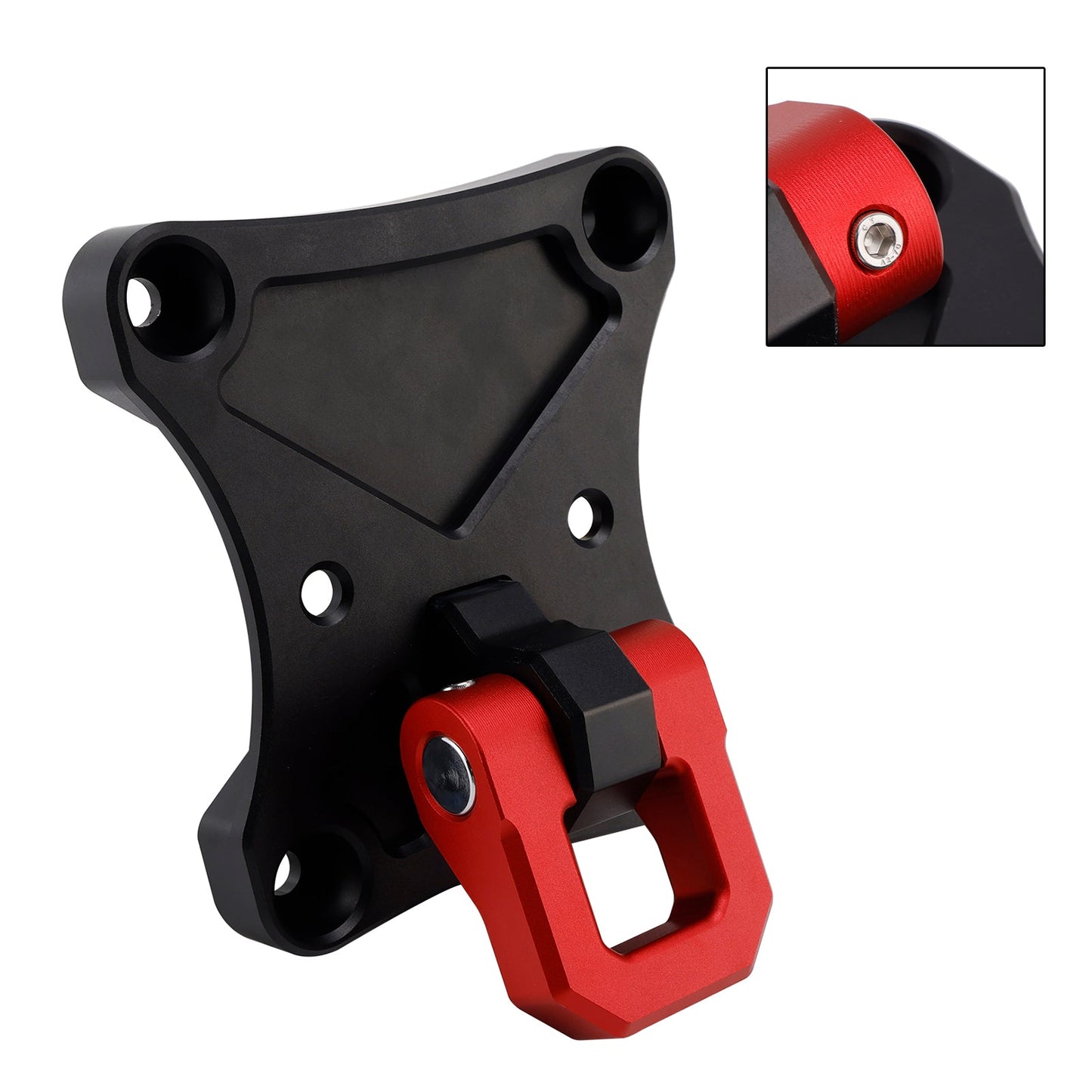 Piastra di traino posteriore con gancio e anello a D da 3/4"" compatibile con Yamaha Maverick X3 900 X Max
