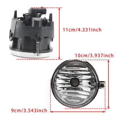 Coppia di fendinebbia per Dodge Chrysler Caliber Jeep Compass 4805857AA