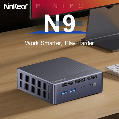 Mini PC Ninkear N9 8GB DDR4 + 256GB SSD Dual-band WiFi Gigabit LAN Mini computer