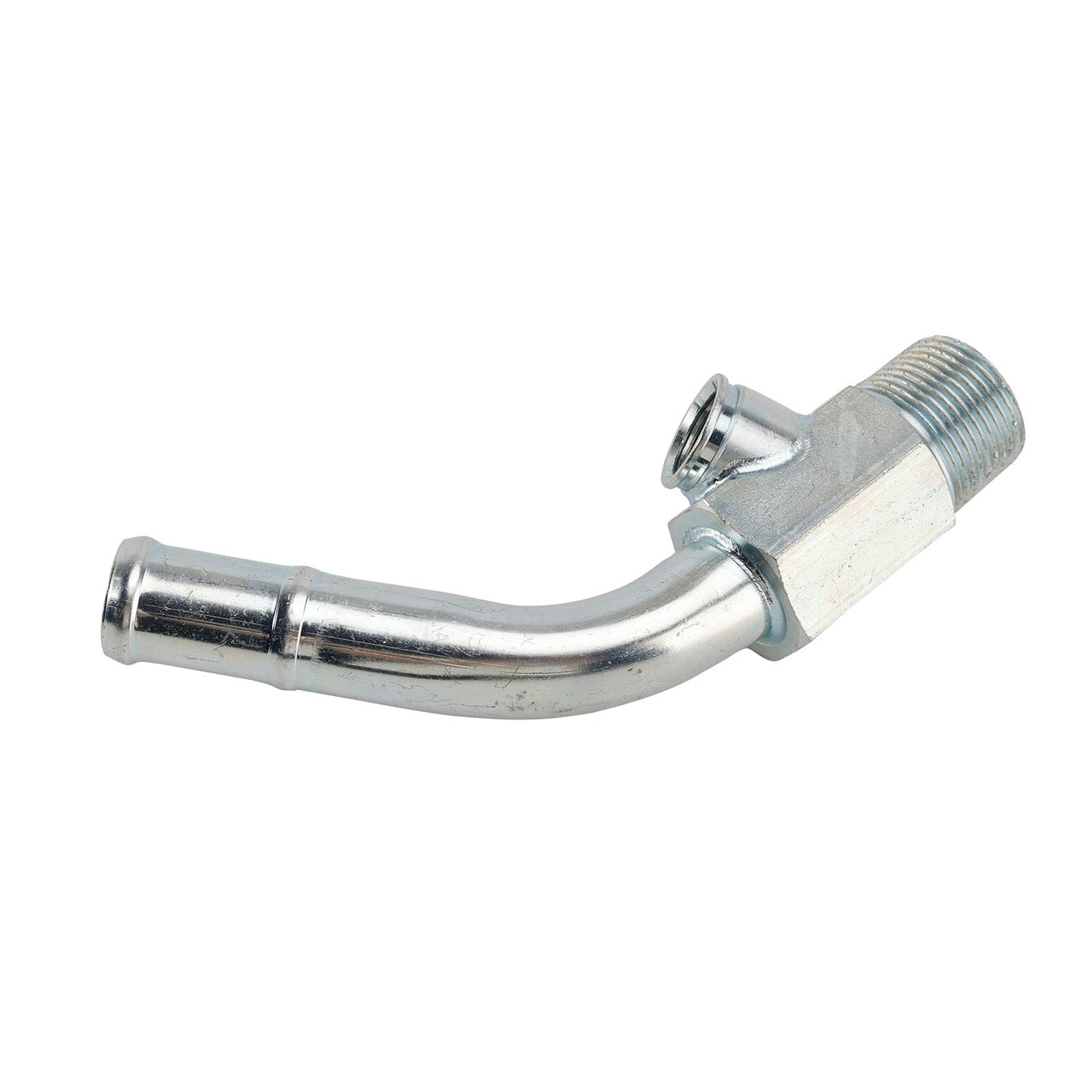 Tubo di raccordo a gomito per sensore di temperatura del liquido di raffreddamento, compatibile con Ford F-150, F-250, F-350 dal 1985 al 1997.