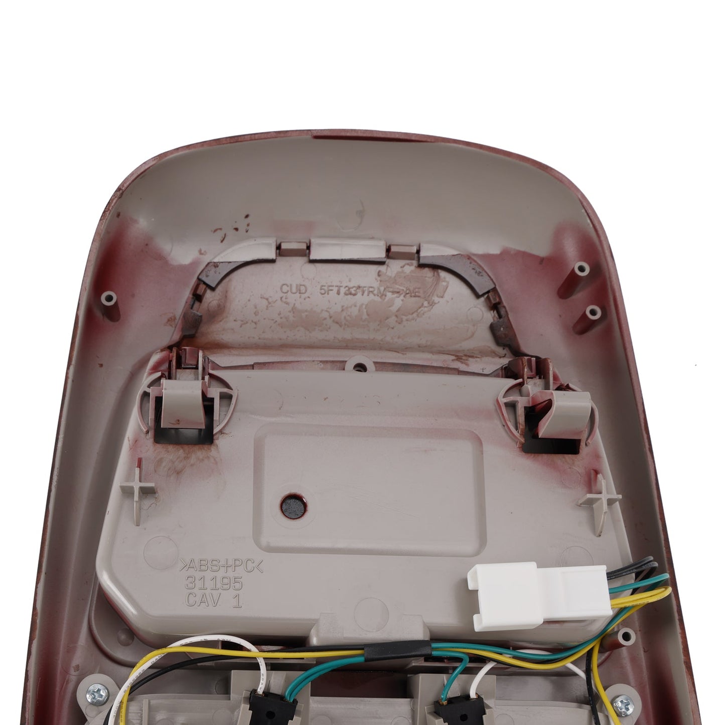 Console superiore anteriore a LED Dodge Ram 1500 1998-2001 in legno di pesca SN94TL2AA 5013618AA