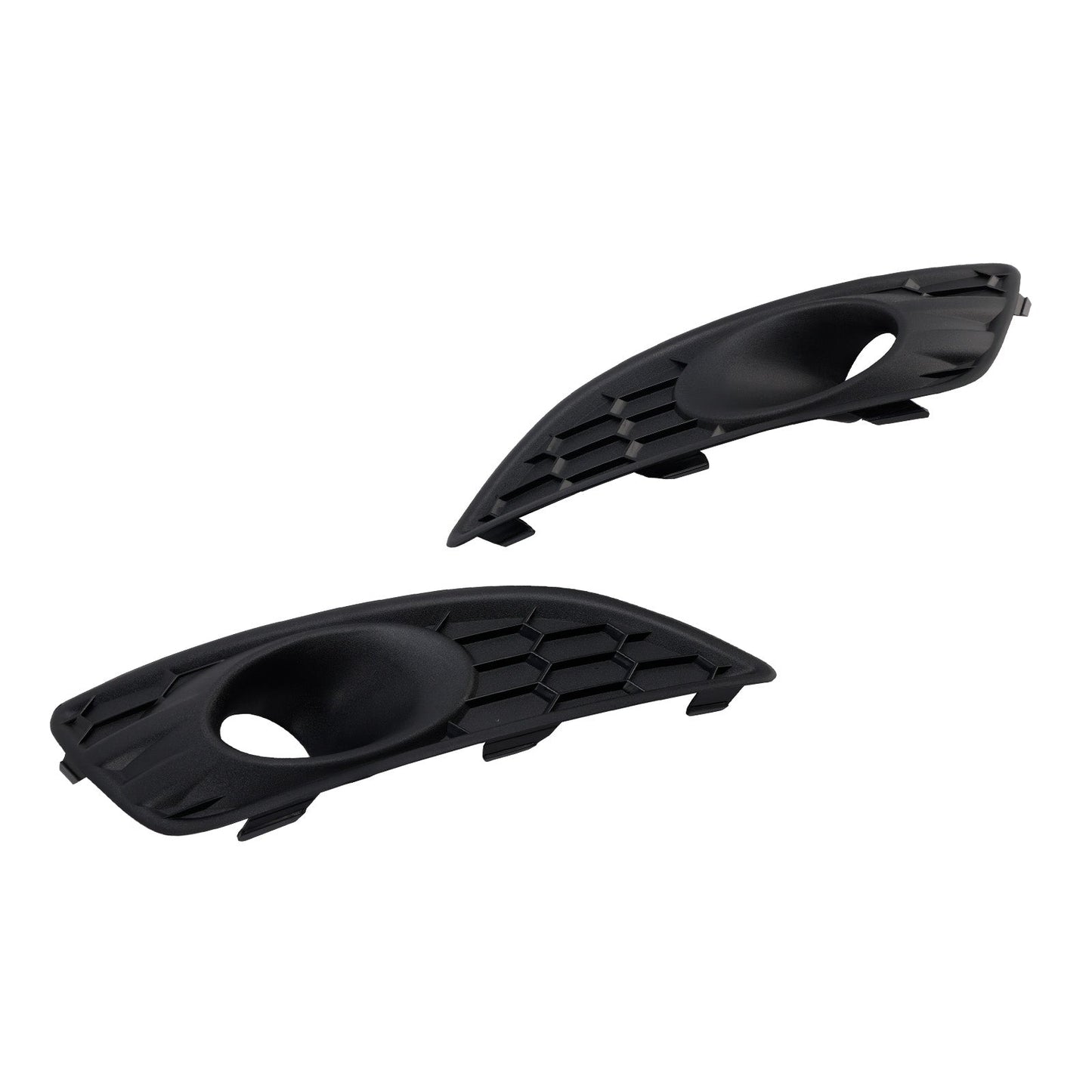 Griglia coprifaro fendinebbia anteriore nero opaco Ford Fiesta 2013-2017 (2 pezzi)