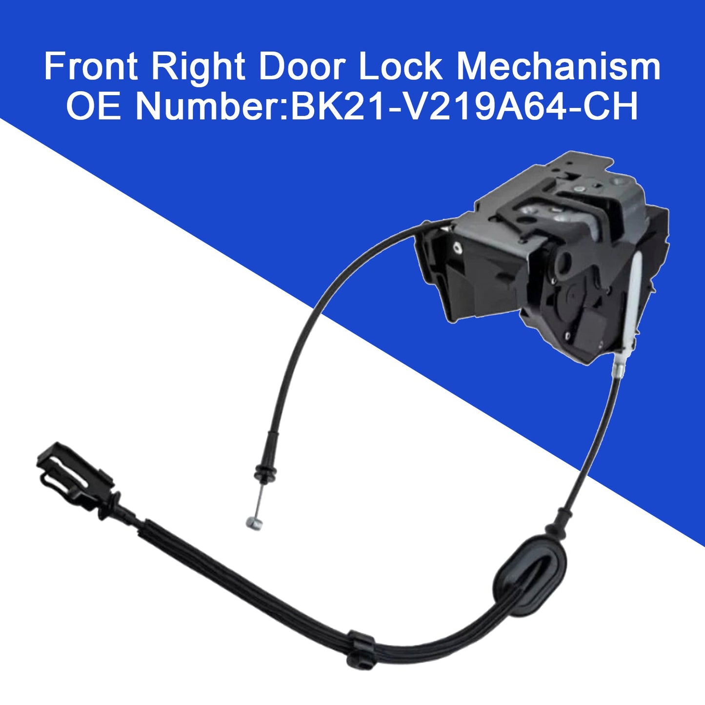 Serratura porta anteriore destra BK21-V219A64-CH per Ford Transit Tourneo Custom V362