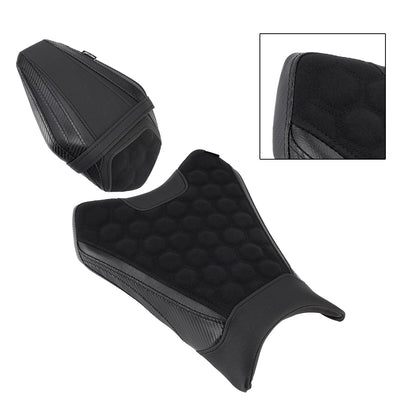 Kit cuscini passeggero Raider anteriori e posteriori per BMW R1300GS 2024-2025, colore nero.