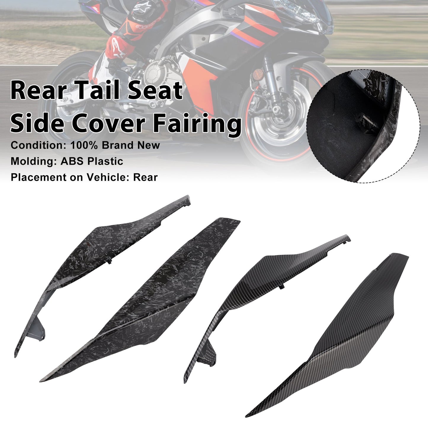 Carenatura laterale del codino posteriore Aprilia RS457 RS 457 2024-2025