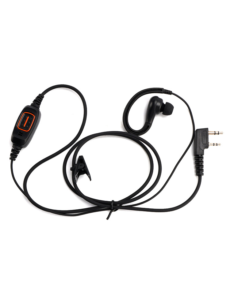 Cuffie con gancio auricolare bicolore K-029 636 per TK-220 TH-F6 RPV516A KG-UVD1P TG-2AT