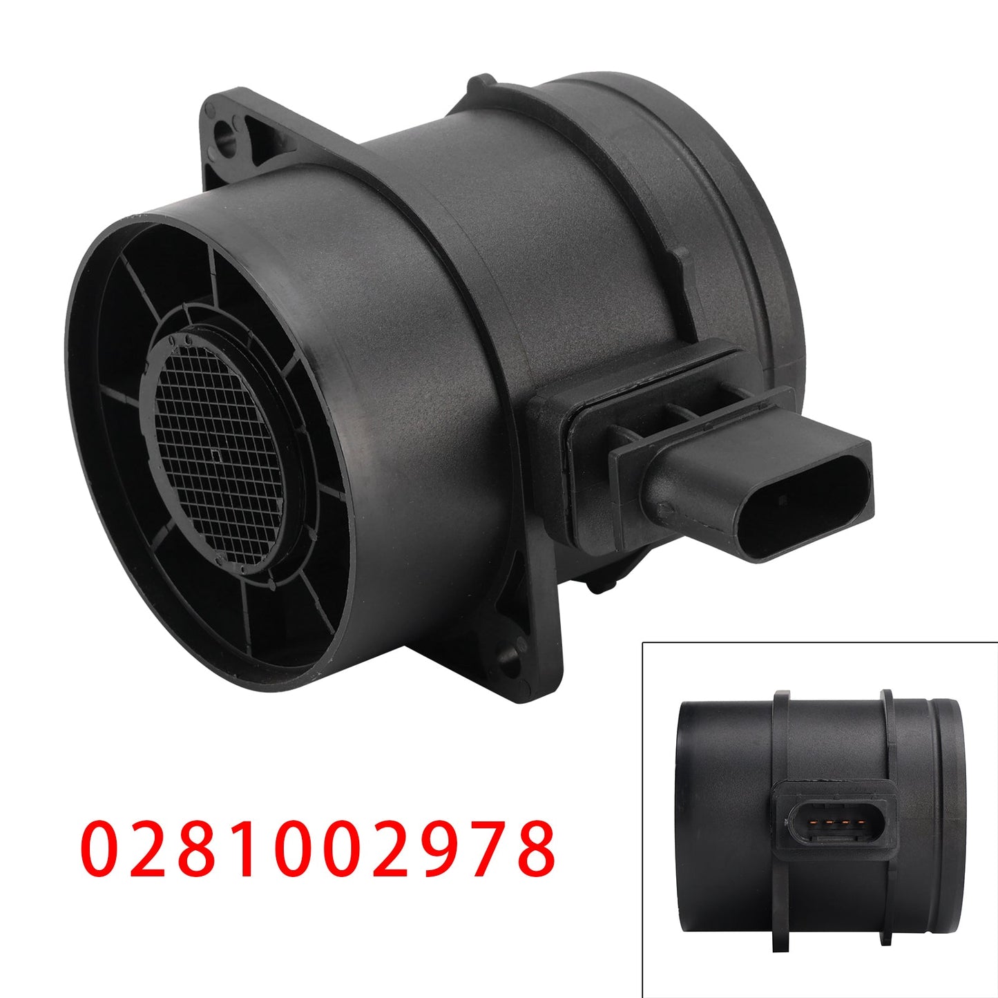 Sensore del misuratore di portata d'aria di massa per Mercedes Sprinter 2500 3500 3.0L V6 0281002978