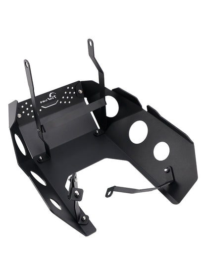Piastra di protezione sottoscocca in alluminio nera per Honda CL500 SCL500 2023 2024 2025