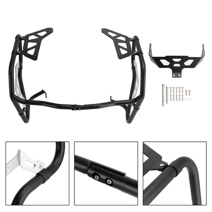 2024-2026 Adatto Nero Per BMW R1300GS Paraurti Paramotore Inferiore Telaio in Acciaio Adv