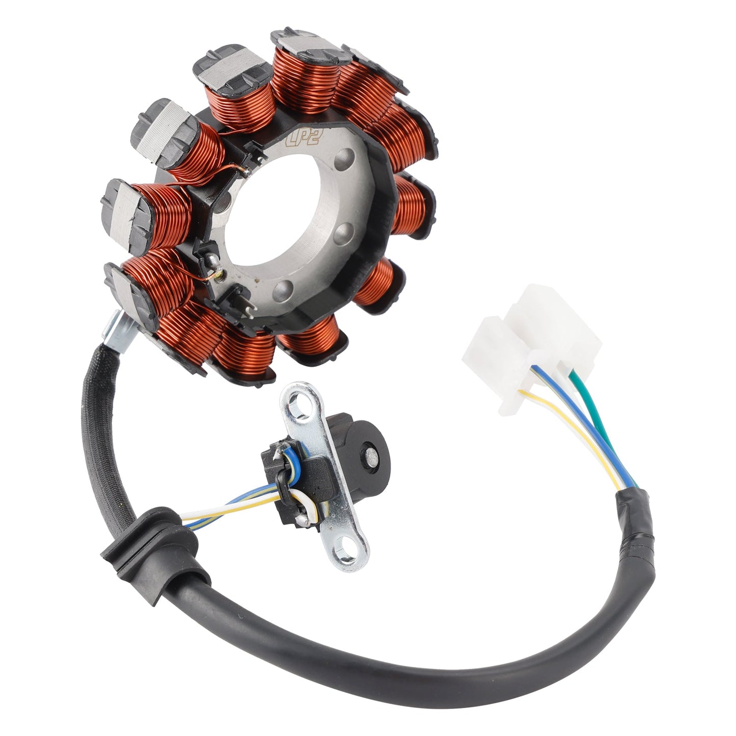 Statore Regolatore Raddrizzatore e Guarnizione per Honda BC 110 Biz 110 2016-2023