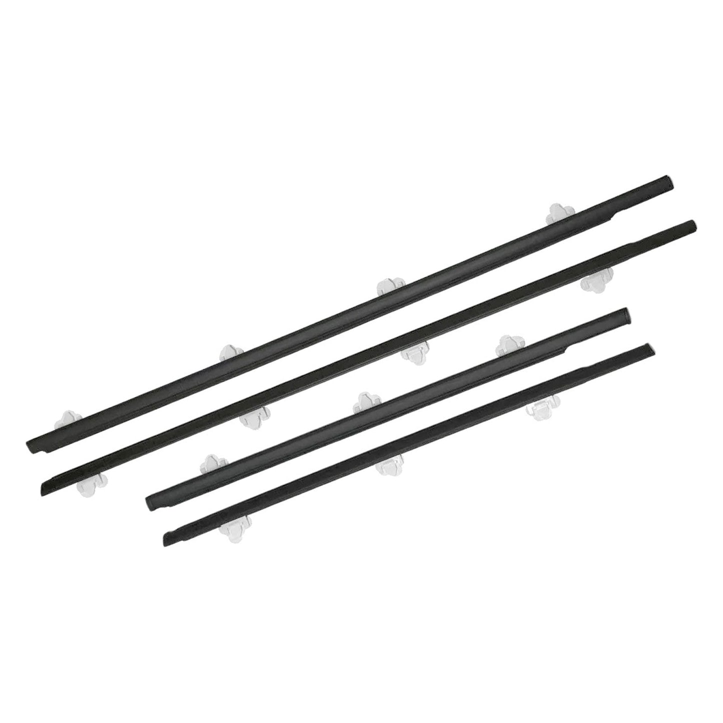 4 guarnizioni per finestrini per Nissan Sunny B13 1991-1994