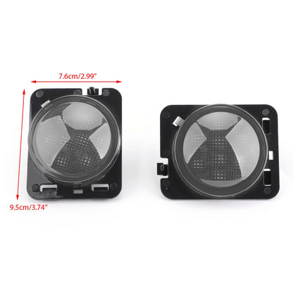 2007-2015 Wrangler JK 2x indicatori di direzione a LED per parafango anteriore