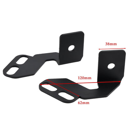 Staffe di montaggio per parabrezza con luci LED laterali per Kawasaki Teryx Teryx4