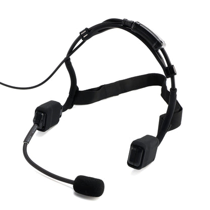 7.1-C9 Cuffie tattiche avanzate con gancio auricolare e connettore grande per montaggio posteriore, compatibili con Bone