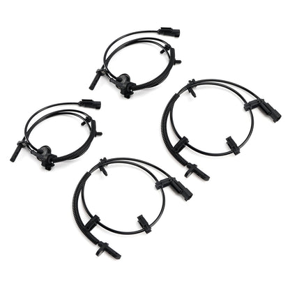4 sensori di velocità ruota ABS anteriori e posteriori per Chevy Traverse 3.6L 2009-2017