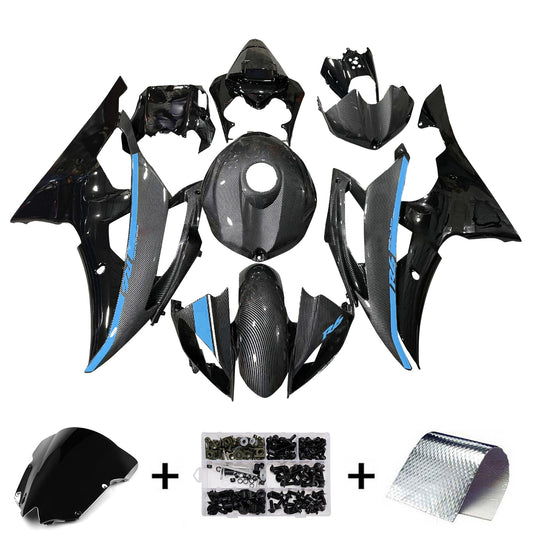Kit carenatura iniezione plastica ABS per Yamaha YZFR6 YZF-R6 2008-2016