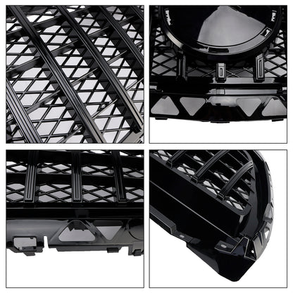 Per Mercedes Benz Sprinter W906 2014-2018 Griglia per paraurti anteriore nera