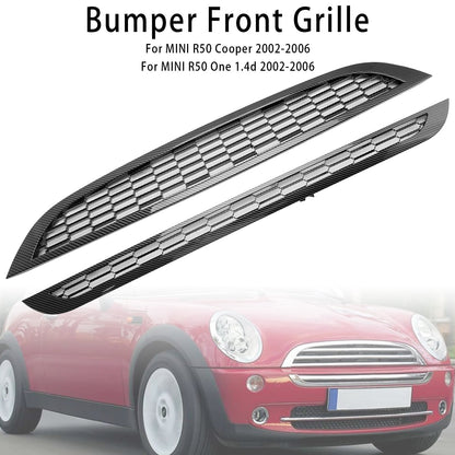 2002-2006 Mini Cooper R50 R52 R53 2 pezzi griglia anteriore a nido d‘ape